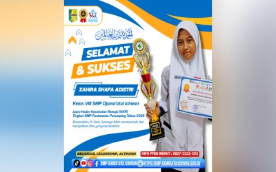 Juara Kader Kesehatan Remaja (KKR) Tingkat SMP Puskesmas Penumping Tahun 2025