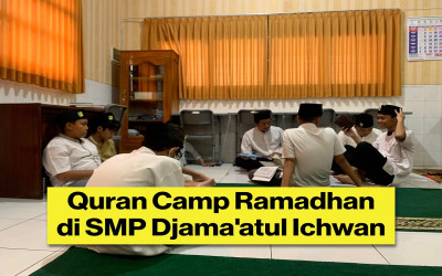 Quran Camp Ramadhan di SMP Djama'atul Ichwan Surakarta