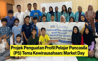 Projek Penguatan Profil Pelajar Pancasila (P5) Tema Kewirausahaan: Market Day