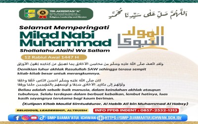 Siswa SMP Djama’atul Ichwan Gelar Kegiatan di Masjid Laweyan dengan Penuh Cinta Rasul