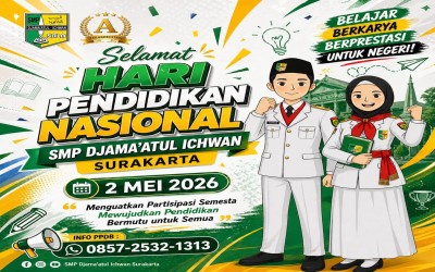Selamat Hari Pendidikan Nasional 2026: Menguatkan Partisipasi Semesta, Mewujudkan Pendidikan Bermutu untuk Semua