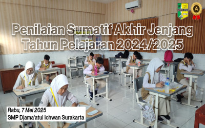 Penilaian Sumatif Akhir Jenjang (PSAJ) Tahun Pelajaran 2024/2025