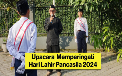 Upacara Memperingati Hari Lahir Pancasila di SMP Djama'atul Ichwan Surakarta