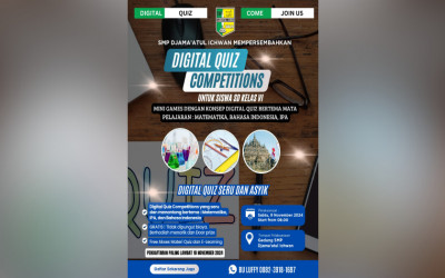 Informasi Kegiatan: Digital Quiz Championship di SMP Djama'atul Ichwan Surakarta