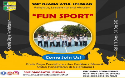 Come Join Us at Djama'atul Ichwan Junior High School Surakarta