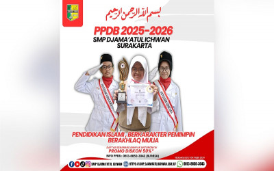 Penerimaan Peserta Didik Baru SMP Djama'atul Ichwan Surakarta Tahun Ajaran 2025/2026