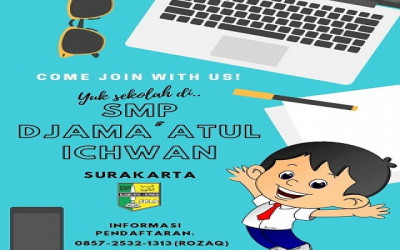 Mari bergabung bersama kami di SMP Djama'atul Ichwan Surakarta